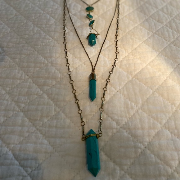 Nanamacs Turquoise Layered Necklace - Picture 4 of 4